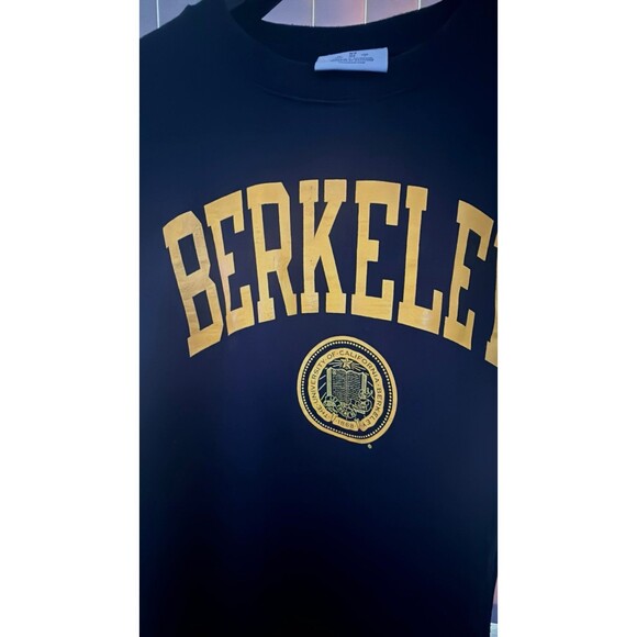 Men’s UC Berkeley Blue Champion Crewneck Sweatshirt Size X-Small - Picture 5 of 5